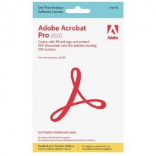 Adobe Acrobat Professional 2020 MacOs Student/Teacher