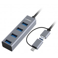 mBeat MB-CU3H-4G USB-C/USB3 4 Port Hub